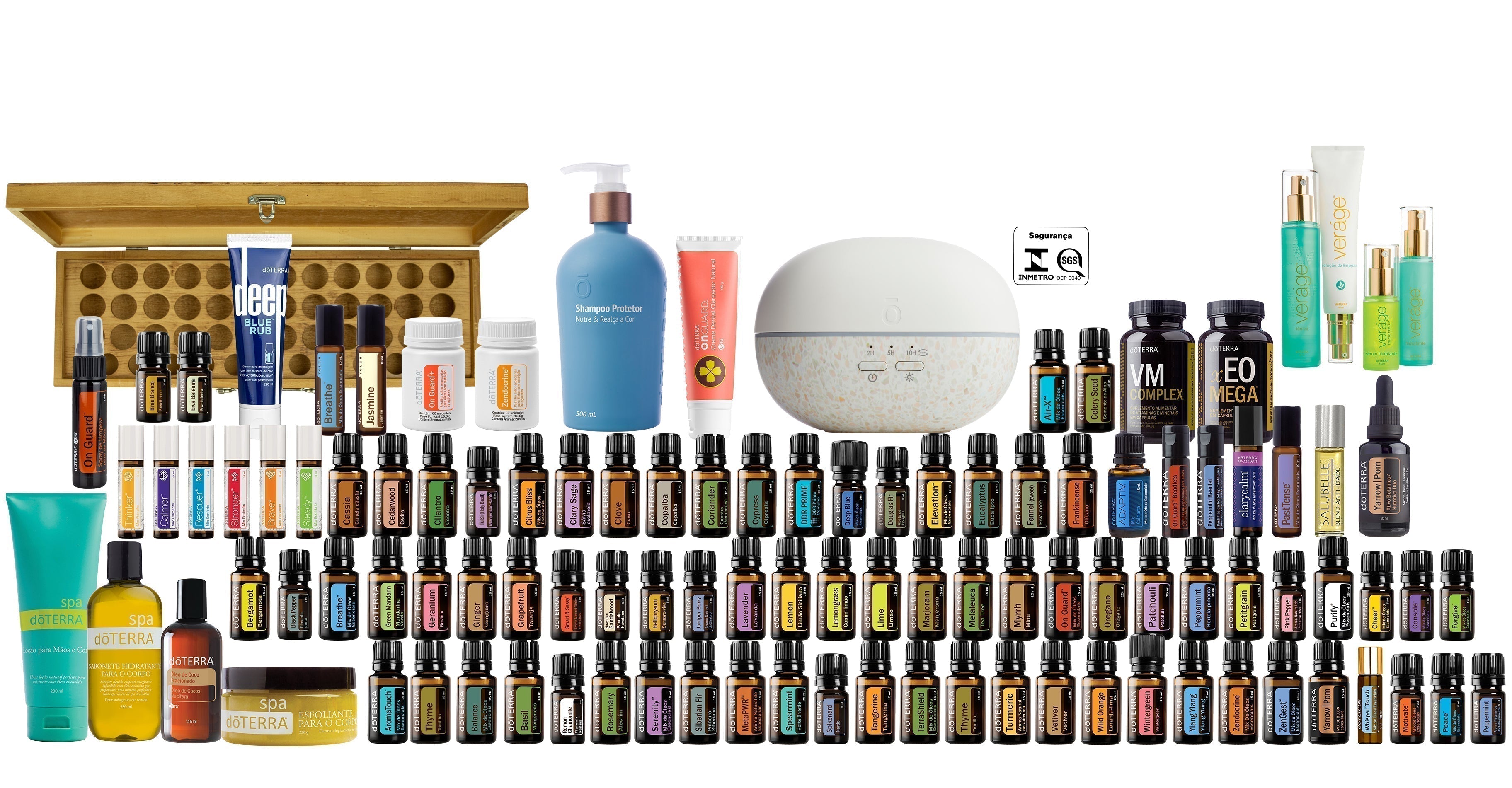 Kit dōTERRA Diamond – A Experiência Completa com 107 Itens!